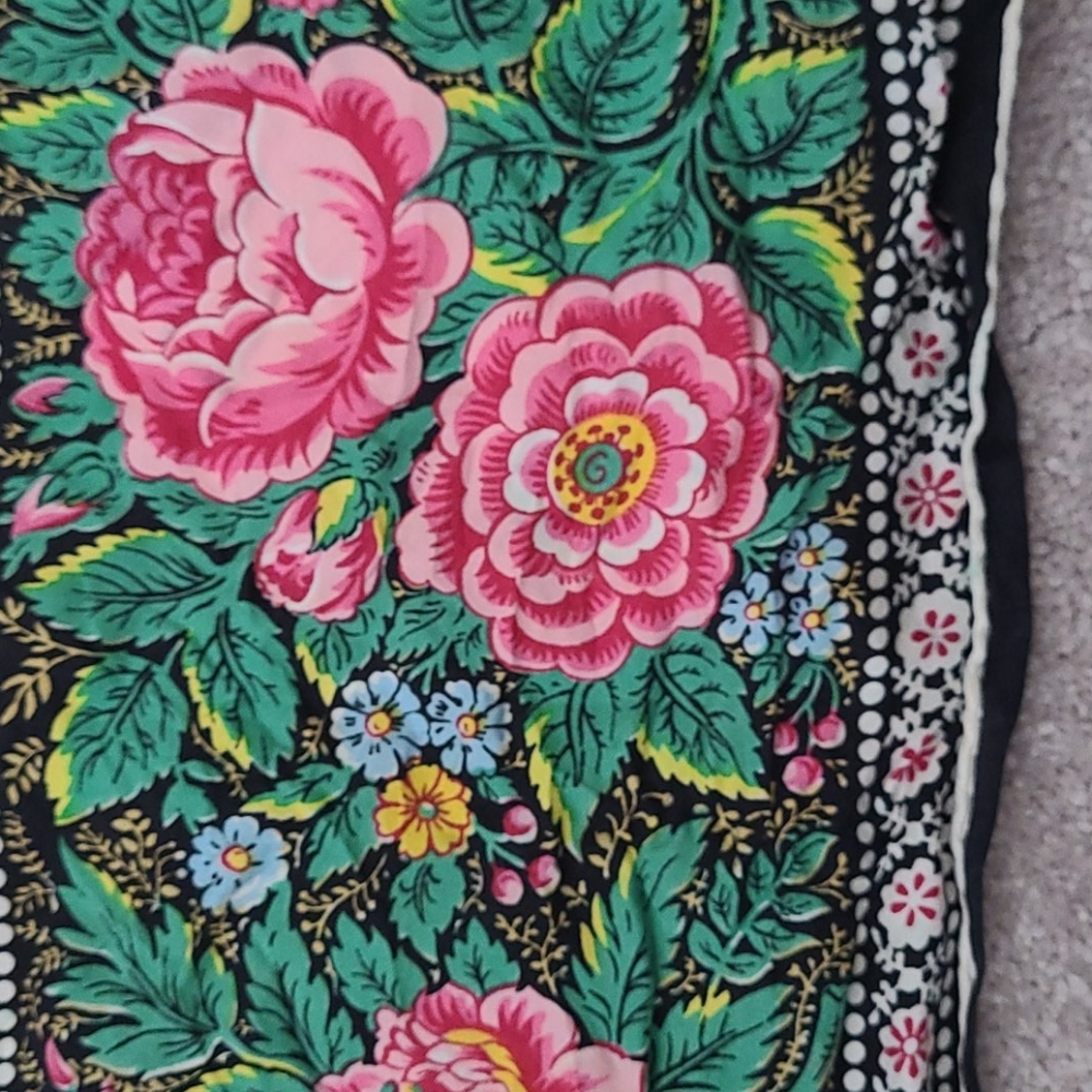 Vintage Silk Scarf - Picture 6 of 6